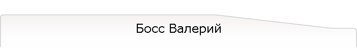 Босс Валерий